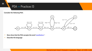 TOC 9 | Pushdown Automata