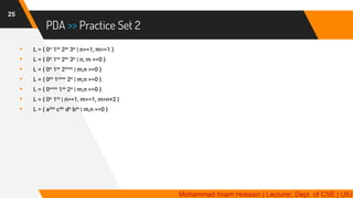 TOC 9 | Pushdown Automata