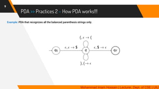 TOC 9 | Pushdown Automata