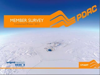 Pdac member survey 2012   top line