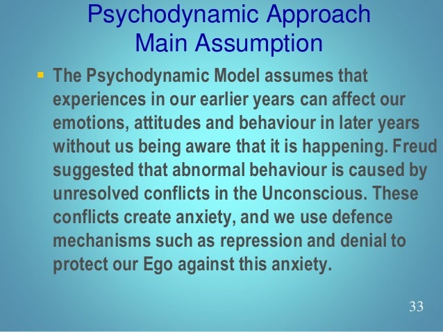 psychodynamic approach
