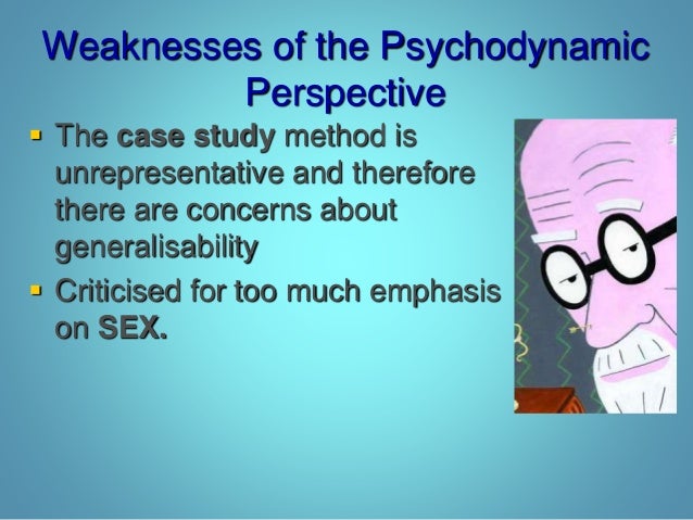 psychodynamic case study essay