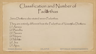 padartha nirupana as per NCISM syllabus | PDF