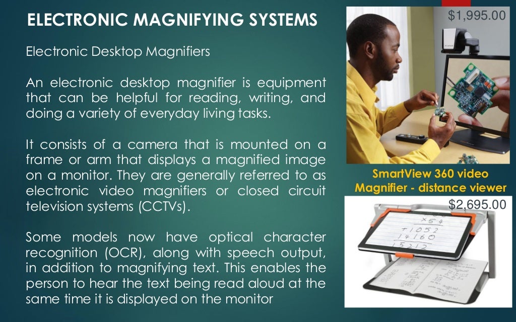 ASSISTIVE TECHNOLOGY FOR STUDENTS WITH VISUAL IMPAIRMENT ANDAUTISTIC