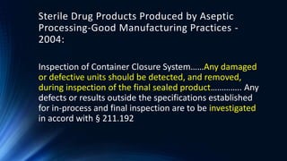 Dr. Susan Bain Presentation Visual Inspection 2016 | PPTX