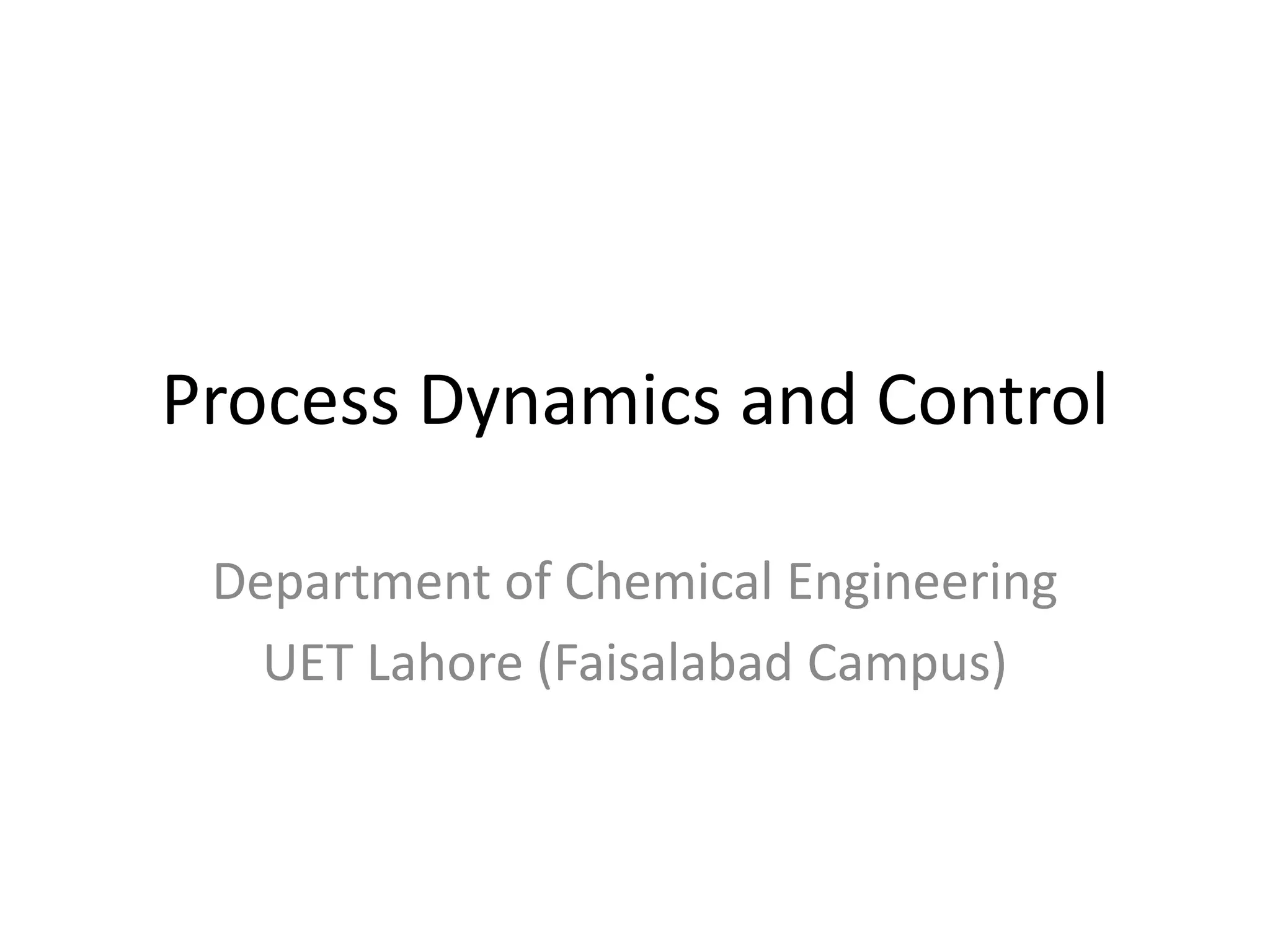 process control | PPT
