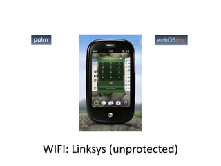 WIFI: Linksys (unprotected) 