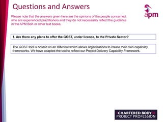 Questions and Answers
Please note that the answers given here are the opinions of the people concerned,
who are experience...
