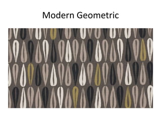 Modern Geometric
 