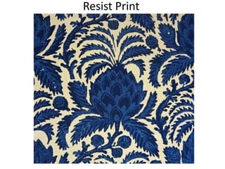 Resist Print
 