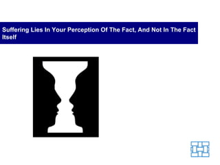 Suffering Lies In Your Perception Of The Fact, And Not In The Fact Itself 