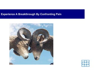 Experience A Breakthrough By Confronting Pain 