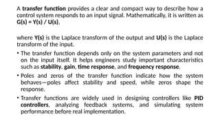 Comprehensive Guide to Control Systems and Python Simulation | PPTX