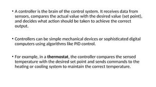 Comprehensive Guide to Control Systems and Python Simulation | PPTX