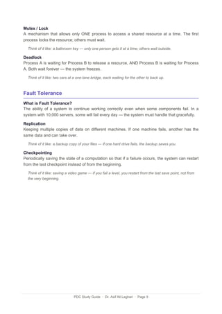 Comprehensive Study Guide on Parallel & Distributed Computing Systems | PDF