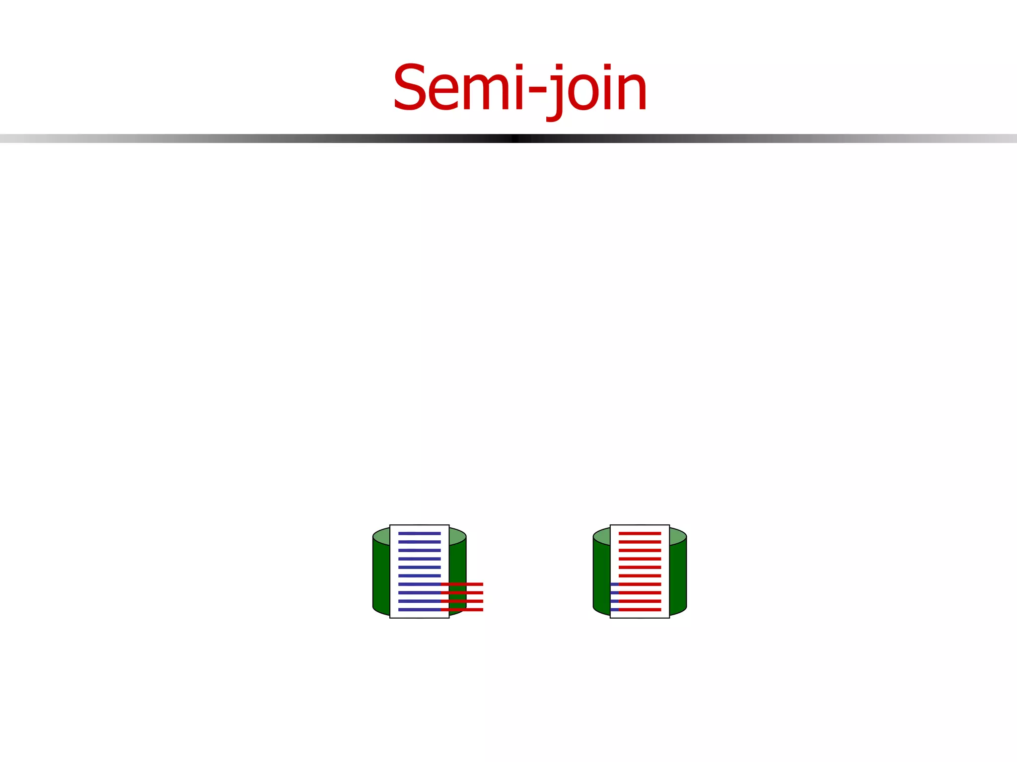 Semi-join
 