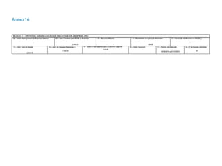 Anexo 16

 

 