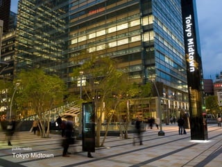 public realm Tokyo Midtown 