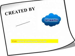 CREATED BY MUNNU Visit   www.e-dreams.co.nr 