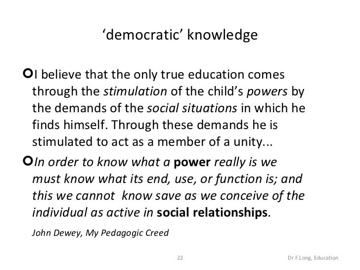 john dewey papers