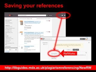 Journal databases
myUniHub > My Study > My Library > Databases
http://libguides.mdx.ac.uk/pdde/JournalDatabases
 