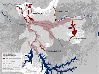 NOROESTE 
JACÚ-PÊSSEGO 
FERNÃO DIAS 
AVENIDA CUPECÊ 
 