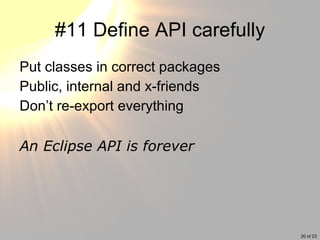 PDE Good Practices | ODP | Programming Languages | Computing