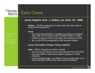 SKGF_Presentation_Patenting Antibodies_2006