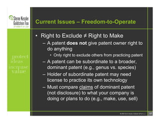 SKGF_Presentation_Patenting Antibodies_2006