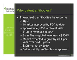 SKGF_Presentation_Patenting Antibodies_2006