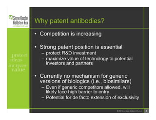 SKGF_Presentation_Patenting Antibodies_2006