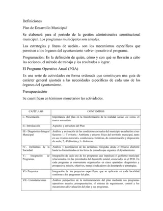 Planeación Estrategica y el Plan Municipal de Desarrollo | PDF