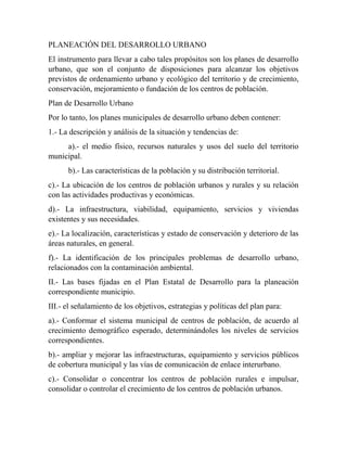 Planeación Estrategica y el Plan Municipal de Desarrollo | PDF
