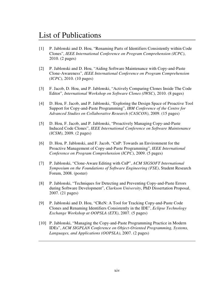 Buying a dissertation a publication