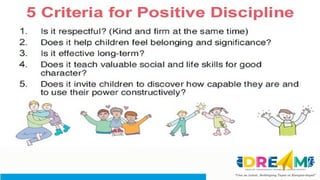 POSITIVE DISCIPLINE IN EVERYDAY TEACHING POWERPOINT PRESENTATION | PPTX