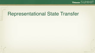 Representational State Transfer
 