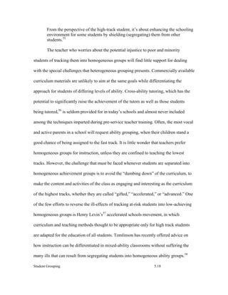 Pdf GROUPING STUDENTS | PDF