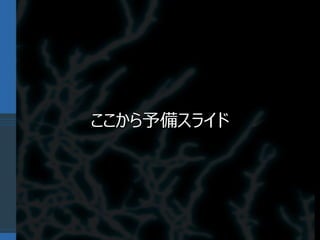 ここから予備スライド
 