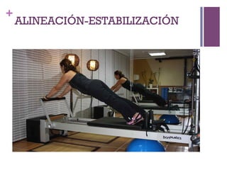 +
ALINEACIÓN-ESTABILIZACIÓN
 