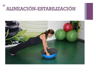 +
ALINEACIÓN-ESTABILIZACIÓN
 