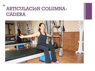 +
ARTICULACIóN COLUMNA-
CADERA
 