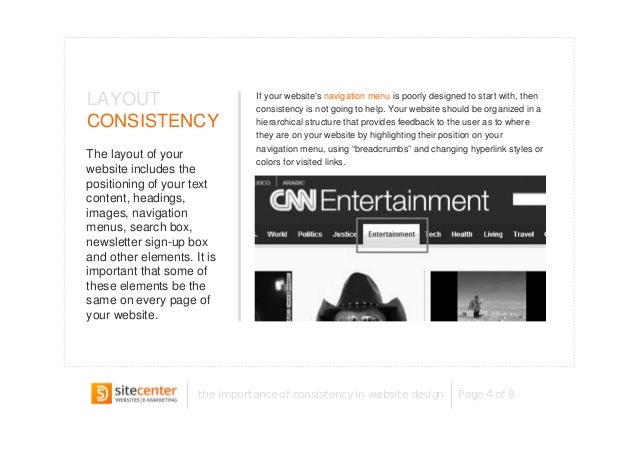 The Importance of Consistency in Website Design