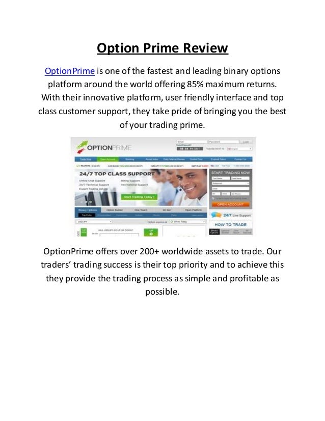 Go options binary