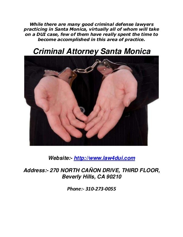 C Robert Brooks Dui Lawyer Santa Monica