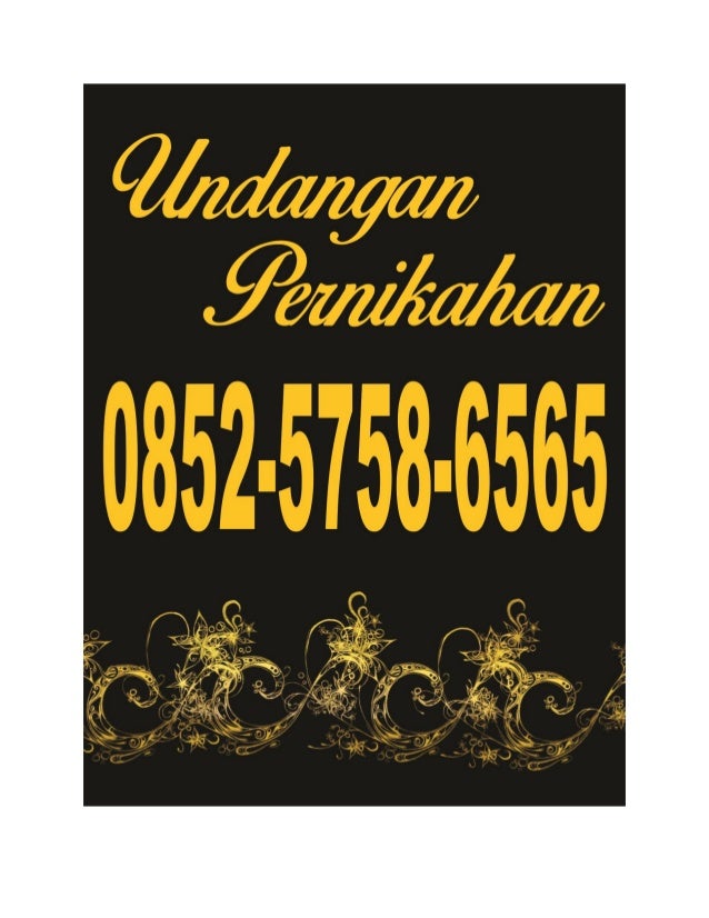 Cetak Undangan Pernikahan Express By Kens Collection