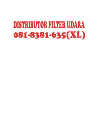 081-8381-635(XL), Jual Filter Udara, Filter Udara Industri, Filter Udara Untuk Industri