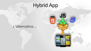 Hybrid App
L’alternativa…
 