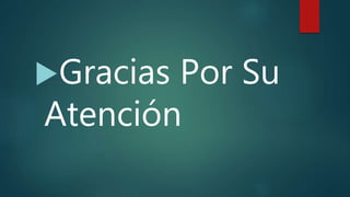 Gracias Por Su
Atención
 