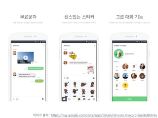 이미지 출처 : https://play.google.com/store/apps/details?id=com.linecorp.linelite&hl=ko
 