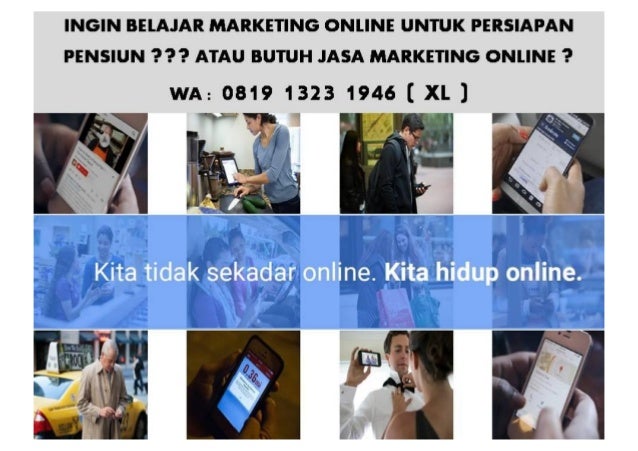 0819 1323 1946  XL  Pelatihan Pemasaran Online Sidoarjo